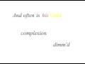 Sonnet 18 Sonnet 18