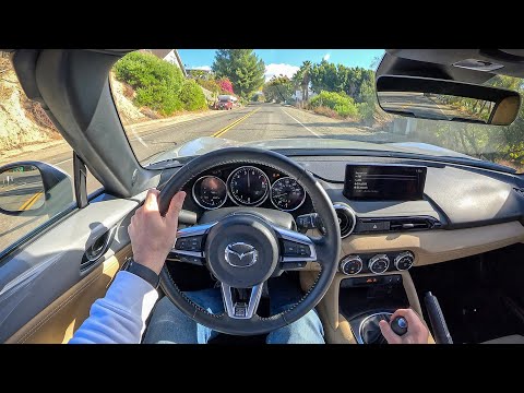 2024 Mazda MX-5 Miata Grand Touring 6MT - POV Test Drive (Binaural Audio)