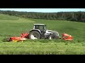 Valtra T190 + Pöttinger 8600 Silage cutting Valtra T190 + Pöttinger 8600 Silage cutting