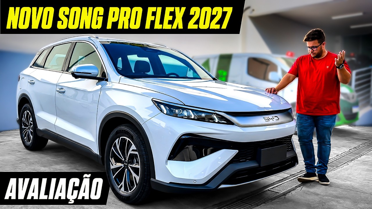 NOVO BYD SONG PRO GS FLEX 2027 - BEM MAIS COMPLETO POR R$ 199.990