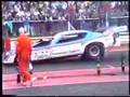 Funny Car blower explosion