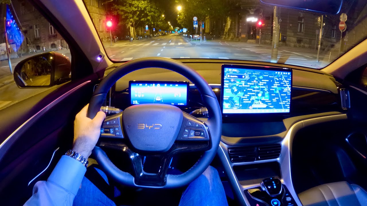 BYD Sealion 5 DM-i 2026 (EUROPE) - NIGHT POV test drive (PURE DRIVING)