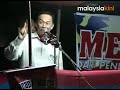 By-election eve: PKR holds huge final rally - Pt 1