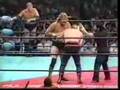 Ted DiBiase & Pete Roberts vs. Jumbo Tsuruta & Tiger Mask II