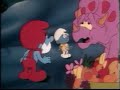 The smurfs find an prehistoric dinosaur trap in ice for ages,and then try to get the dinousaur back to his time but they all end up trap in the stone age.