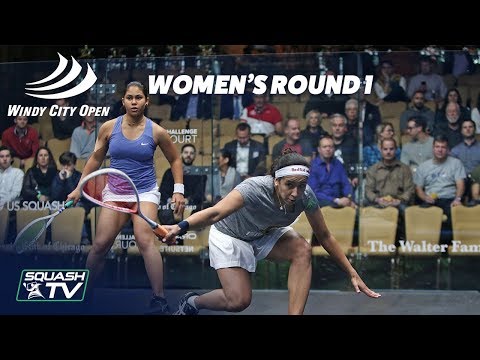 Squash: Windy City Open 2018 - Women's Rd 1 Roundup [Pt2]