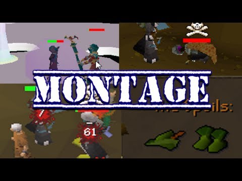 Runescape 2007 - Sparc Mac's Last 99 Range & 45 Defence Pk Video Montage!