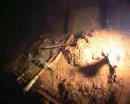 Wreck diving in Narvik 2005
