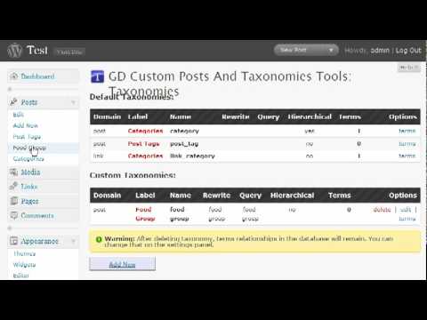 how to query custom taxonomy wordpress
