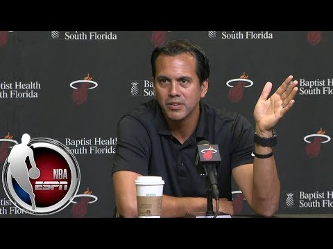 Video: Erik Spoelstra praises Wade, Haslem for making changes 'bigger than basketball' | NBA on ESPN