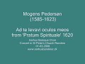 mogens pedersøn: ad te levavi oculos meos