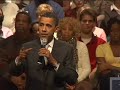 Barack Obama on Ending the Politics of Fear
