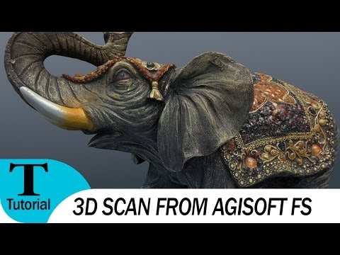 3D скан в Agisoft Photoscan на Русском. (3d Scanning with Agisoft PhotoScan).