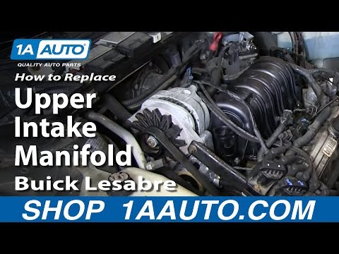 How To Replace Install Upper Intake Manifold 1996-05 Buick Lesabre many GM 3.8L 3800