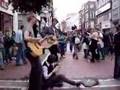 Busking Hey Ya! Cover