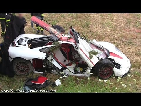 McLaren F1 Flips Over Aftermath CRASH - Marchettino -  28 maggio 2014