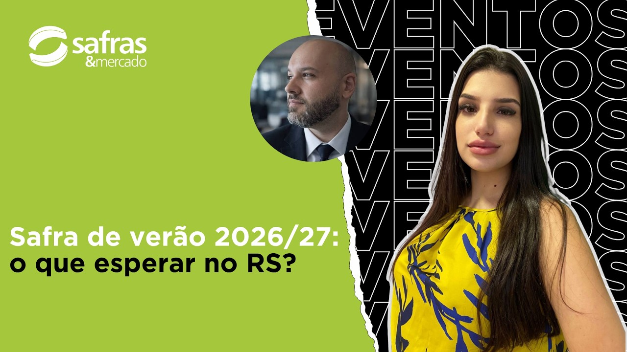 Emater projeta safra de verão 8,64% maior no RS e alerta para riscos do excesso de chuva