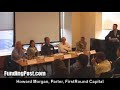 Howard Morgan of First Round Capital at a FundingPost event