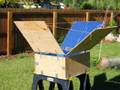Solar Oven made of Wood & Foil