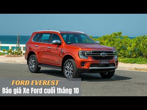 BÁO GIÁ XE FORD EVEREST VÀ TERRITORY CUỐI THÁNG 10