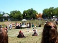 at the tennessee renaissance festival, a noble fop and...i forget who the other man was, face off in a sword duel~