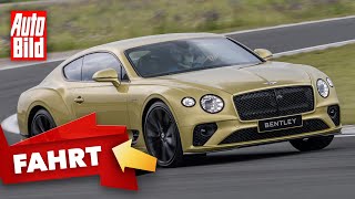 Bentley Continental GT Speed (2021) | So fährt der neue GT Speed | Fahrt mit Alexander Bernt by Auto Bild