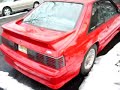 an all around view of my ferrari red 1988 mustang before i droped in the 5.8l 351w with a kenne bell 12psi supercharger andthe c4 trans with a transbrake and a hole lot more. click on my site to see the car now!! this car is all raced out and fast as hell!  and yes it can beat your car! ------ http://rides.mustang50magazine.com/ride/1007161/351crazymustang/1988/ford/mustang/index.html ---!