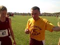 the 2008 ihsaa boys state cross country meet. the race is run on the lavern gibson course in terre haute indiana. this course is also home to the ncaa cross country championships.
the race was run on november 1st, 2008.

individuals:
1 shields,drew 12 fishers 7:47.18 7:33.12 15:20.30
2 zeinasellassie,futsum 9 north central (indianapolis) 7:47.31 7:38.17 15:25.48
3 martin,james 10 carroll (fort wayne) 7:47.70 7:46.23 15:33.93
4 sorensen,dylan 12 zionsville 7:46.73 7:53.25 15:39.98
5 dircksen,blake 12 noblesville 7:47.71 7:53.90 15:41.61
6 lasiter,scott 12 franklin central 7:47.32 7:56.40 15:43.72
7 shields,alex 12 fishers 7:47.25 7:57.28 15:44.53
8 miller,matthew 12 laporte 7:47.02 7:59.52 15:46.54
9 byrne,tyler 11 north harrison 7:46.97 8:02.78 15:49.75
10 stewart,robby 12 mccutcheon 7:47.57 8:02.60 15:50.17
11 balser,cameron 11 oak hill 7:48.27 8:03.46 15:51.73
12 smiley,kyle 12 new prairie 7:48.20 8:03.87 15:52.07
13 hendershot,nathan 11 pendleton heights 7:50.95 8:05.51 15:56.46
14 kleber,robert 12 carroll (fort wayne) 7:48.52 8:08.68 15:57.20
15 smith,j.d. 12 carmel 7:56.12 8:01.29 15:57.41
16 mascari,john 10 terre haute north 7:49.93 8:07.52 15:57.45
17 jordan,michael 12 pike 7:47.90 8:10.83 15:58.73
18 escalera,al 12 mccutcheon 7:52.42 8:06.65 15:59.07
19 crist,jason 9 franklin central 7:53.43 8:06.42 15:59.85
20 osborn,david 11 chesterton 7:48.80 8:11.86 16:00.66
21 kinn,dan 12 carmel 7:55.13 8:07.49 16:02.62
22 buzzelli,andrew 12 bloomington north 7:55.91 8:07.06 16:02.97
23 ochs,ross 11 huntington north 7:48.75 8:14.88 16:03.63
24 vicenzi,scott 11 brownsburg 7:50.57 8:14.03 16:04.60
25 geshay,connor 11 north central (indianapolis) 7:48.16 8:17.41 16:05.57

teams:
1 - carmel  points: 100 
26 smith,j.d. 12 15:57 5:08 11  
20 kinn,dan 12 16:02 5:10 16  
22 ohlman,tom 11 16:06 5:11 20  
27 walden,chris 10 16:16 5:14 26  
23 porter,dan 11 16:18 5:15 27  
16 bates,brian 12 16:40 5:22 50  
24 rosenberg,logan 12 17:25 5:36 113  
2 - carroll (fort wayne)  points: 110 
35 martin,james 10 15:33 5:00 3  
34 kleber,robert 12 15:57 5:08 10  
33 kilmer,austin 12 16:11 5:13 21  
28 card,nickolas 12 16:25 5:17 36  
32 hess,bradley 10 16:32 5:19 40  
36 nussa,michael 12 17:13 5:32 95  
38 stackhouse,jordan 12 18:07 5:50 146  
3 - mccutcheon  points: 153 
187 stewart,robby 12 15:50 5:06 9  
182 escalera,al 12 15:59 5:09 13  
190 wethington,jared 11 16:15 5:14 23  
186 russell,ross 12 16:32 5:19 41  
189 welsh,morgan 10 16:54 5:26 67  
181 cox,mitchel 12 17:00 5:28 76  
183 hudson,jerrid 12 17:54 5:46 138  
4 - north central (indianapolis)  points: 155 
227 zeinasellassie,futsum 9 15:25 4:58 2  
220 geshay,connor 11 16:05 5:11 18  
226 zeinasellassie,bahlebi 12 16:21 5:16 31  
216 adhanom,filimon 10 16:40 5:22 51  
219 fox,matthew 9 16:41 5:22 53  
223 toumey,julian 11 17:36 5:40 122  
224 wellin,ethan 12 17:40 5:41 127  
5 - fishers  points: 158 
87 shields,drew 12 15:20 4:56 1  
86 shields,alex 12 15:44 5:04 6  
83 millares,josh 10 16:20 5:15 29  
90 vibbert,jeff 12 16:47 5:24 58  
91 wells,ryan 12 16:51 5:25 64  
85 pugh,aaron 11 16:57 5:27 73  
84 pollock,robert 9 17:03 5:29 82  
6 - franklin central  points: 180 
146 lasiter,scott 12 15:43 5:04 5  
143 crist,jason 9 15:59 5:09 14  
151 talhelm,joe 12 16:19 5:15 28  
145 jenkins,zach 12 16:24 5:17 34  
150 shaw,matt 9 17:16 5:33 99  
147 minnis,matt 12 17:35 5:40 119  
7 - terre haute north  points: 222 
277 mascari,john 10 15:57 5:08 12  
282 query,brandon 12 16:21 5:16 30  
275 davis,john 11 16:37 5:21 47  
273 brinza,milton 10 16:50 5:25 63  
276 depasse,brian 10 16:56 5:27 70  
279 page,ethan 12 17:22 5:35 104  
278 mundy,tyeson 9 18:54 6:05 160  
8 - northridge  points: 255 
241 albert,andrew 12 16:12 5:13 22  
248 keyser,mitch 12 16:24 5:17 35  
250 moore,trevor 10 16:29 5:18 37  
244 bontrager,taylor 12 16:59 5:28 74  
247 hawn,marshall 10 17:06 5:30 87  
246 fearnow,thomas 12 17:24 5:36 111  
243 beachy,tyler 9 17:32 5:39 118  
9 - noblesville  points: 286 
205 dircksen,blake 12 15:41 5:03 4  
210 ginebaugh,collin 10 16:24 5:17 33  
204 bowers,christian 10 16:55 5:27 68  
208 ferguson,ryan 10 17:07 5:31 88  
215 willman,james 11 17:11 5:32 93  
211 marowski,cody 11 17:27 5:37 114  
214 waterman,jake 12 17:36 5:40 123  
10 - floyd central  points: 289 
97 hodge,justin 12 16:16 5:14 25  
93 blackman,garrett 12 16:38 5:21 48  
98 huhnerkoch,daniel 12 16:40 5:22 52  
101 mires,sam 12 16:45 5:23 55  
104 portwood,corey 10 17:24 5:36 109  
102 moutoux,mitch 12 18:32 5:58 156  
95 hamilton,jesse 9 18:54 6:05 159  
11 - chesterton  points: 298 
47 osborn,david 11 16:00 5:09 15  
42 halpin,thomas 10 16:45 5:23 56  
43 kenney,shane 11 16:49 5:25 61  
49 rogers,jon 11 16:51 5:25 65  
41 cutter,ryan 10 17:18 5:34 101  
46 orlich,manny 10 17:38 5:41 126  
51 smith,ian 11 17:45 5:43 133
