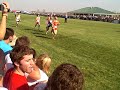 the 2008 ihsaa boys state cross country meet. the race is run on the lavern gibson course in terre haute indiana. this course is also home to the ncaa cross country championships.
the race was run on november 1st, 2008.

individuals:
1 shields,drew 12 fishers 7:47.18 7:33.12 15:20.30
2 zeinasellassie,futsum 9 north central (indianapolis) 7:47.31 7:38.17 15:25.48
3 martin,james 10 carroll (fort wayne) 7:47.70 7:46.23 15:33.93
4 sorensen,dylan 12 zionsville 7:46.73 7:53.25 15:39.98
5 dircksen,blake 12 noblesville 7:47.71 7:53.90 15:41.61
6 lasiter,scott 12 franklin central 7:47.32 7:56.40 15:43.72
7 shields,alex 12 fishers 7:47.25 7:57.28 15:44.53
8 miller,matthew 12 laporte 7:47.02 7:59.52 15:46.54
9 byrne,tyler 11 north harrison 7:46.97 8:02.78 15:49.75
10 stewart,robby 12 mccutcheon 7:47.57 8:02.60 15:50.17
11 balser,cameron 11 oak hill 7:48.27 8:03.46 15:51.73
12 smiley,kyle 12 new prairie 7:48.20 8:03.87 15:52.07
13 hendershot,nathan 11 pendleton heights 7:50.95 8:05.51 15:56.46
14 kleber,robert 12 carroll (fort wayne) 7:48.52 8:08.68 15:57.20
15 smith,j.d. 12 carmel 7:56.12 8:01.29 15:57.41
16 mascari,john 10 terre haute north 7:49.93 8:07.52 15:57.45
17 jordan,michael 12 pike 7:47.90 8:10.83 15:58.73
18 escalera,al 12 mccutcheon 7:52.42 8:06.65 15:59.07
19 crist,jason 9 franklin central 7:53.43 8:06.42 15:59.85
20 osborn,david 11 chesterton 7:48.80 8:11.86 16:00.66
21 kinn,dan 12 carmel 7:55.13 8:07.49 16:02.62
22 buzzelli,andrew 12 bloomington north 7:55.91 8:07.06 16:02.97
23 ochs,ross 11 huntington north 7:48.75 8:14.88 16:03.63
24 vicenzi,scott 11 brownsburg 7:50.57 8:14.03 16:04.60
25 geshay,connor 11 north central (indianapolis) 7:48.16 8:17.41 16:05.57

teams:
1 - carmel  points: 100 
26 smith,j.d. 12 15:57 5:08 11  
20 kinn,dan 12 16:02 5:10 16  
22 ohlman,tom 11 16:06 5:11 20  
27 walden,chris 10 16:16 5:14 26  
23 porter,dan 11 16:18 5:15 27  
16 bates,brian 12 16:40 5:22 50  
24 rosenberg,logan 12 17:25 5:36 113  
2 - carroll (fort wayne)  points: 110 
35 martin,james 10 15:33 5:00 3  
34 kleber,robert 12 15:57 5:08 10  
33 kilmer,austin 12 16:11 5:13 21  
28 card,nickolas 12 16:25 5:17 36  
32 hess,bradley 10 16:32 5:19 40  
36 nussa,michael 12 17:13 5:32 95  
38 stackhouse,jordan 12 18:07 5:50 146  
3 - mccutcheon  points: 153 
187 stewart,robby 12 15:50 5:06 9  
182 escalera,al 12 15:59 5:09 13  
190 wethington,jared 11 16:15 5:14 23  
186 russell,ross 12 16:32 5:19 41  
189 welsh,morgan 10 16:54 5:26 67  
181 cox,mitchel 12 17:00 5:28 76  
183 hudson,jerrid 12 17:54 5:46 138  
4 - north central (indianapolis)  points: 155 
227 zeinasellassie,futsum 9 15:25 4:58 2  
220 geshay,connor 11 16:05 5:11 18  
226 zeinasellassie,bahlebi 12 16:21 5:16 31  
216 adhanom,filimon 10 16:40 5:22 51  
219 fox,matthew 9 16:41 5:22 53  
223 toumey,julian 11 17:36 5:40 122  
224 wellin,ethan 12 17:40 5:41 127  
5 - fishers  points: 158 
87 shields,drew 12 15:20 4:56 1  
86 shields,alex 12 15:44 5:04 6  
83 millares,josh 10 16:20 5:15 29  
90 vibbert,jeff 12 16:47 5:24 58  
91 wells,ryan 12 16:51 5:25 64  
85 pugh,aaron 11 16:57 5:27 73  
84 pollock,robert 9 17:03 5:29 82  
6 - franklin central  points: 180 
146 lasiter,scott 12 15:43 5:04 5  
143 crist,jason 9 15:59 5:09 14  
151 talhelm,joe 12 16:19 5:15 28  
145 jenkins,zach 12 16:24 5:17 34  
150 shaw,matt 9 17:16 5:33 99  
147 minnis,matt 12 17:35 5:40 119  
7 - terre haute north  points: 222 
277 mascari,john 10 15:57 5:08 12  
282 query,brandon 12 16:21 5:16 30  
275 davis,john 11 16:37 5:21 47  
273 brinza,milton 10 16:50 5:25 63  
276 depasse,brian 10 16:56 5:27 70  
279 page,ethan 12 17:22 5:35 104  
278 mundy,tyeson 9 18:54 6:05 160  
8 - northridge  points: 255 
241 albert,andrew 12 16:12 5:13 22  
248 keyser,mitch 12 16:24 5:17 35  
250 moore,trevor 10 16:29 5:18 37  
244 bontrager,taylor 12 16:59 5:28 74  
247 hawn,marshall 10 17:06 5:30 87  
246 fearnow,thomas 12 17:24 5:36 111  
243 beachy,tyler 9 17:32 5:39 118  
9 - noblesville  points: 286 
205 dircksen,blake 12 15:41 5:03 4  
210 ginebaugh,collin 10 16:24 5:17 33  
204 bowers,christian 10 16:55 5:27 68  
208 ferguson,ryan 10 17:07 5:31 88  
215 willman,james 11 17:11 5:32 93  
211 marowski,cody 11 17:27 5:37 114  
214 waterman,jake 12 17:36 5:40 123  
10 - floyd central  points: 289 
97 hodge,justin 12 16:16 5:14 25  
93 blackman,garrett 12 16:38 5:21 48  
98 huhnerkoch,daniel 12 16:40 5:22 52  
101 mires,sam 12 16:45 5:23 55  
104 portwood,corey 10 17:24 5:36 109  
102 moutoux,mitch 12 18:32 5:58 156  
95 hamilton,jesse 9 18:54 6:05 159  
11 - chesterton  points: 298 
47 osborn,david 11 16:00 5:09 15  
42 halpin,thomas 10 16:45 5:23 56  
43 kenney,shane 11 16:49 5:25 61  
49 rogers,jon 11 16:51 5:25 65  
41 cutter,ryan 10 17:18 5:34 101  
46 orlich,manny 10 17:38 5:41 126  
51 smith,ian 11 17:45 5:43 133