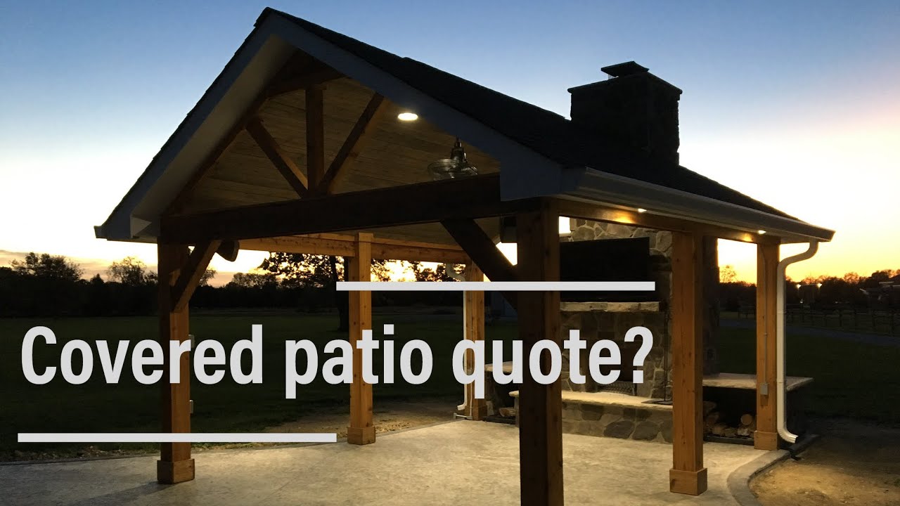 Covered Patio Ideas: Why can't I get a bid? | BGW Construction, LLC