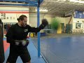 blinded bag work by champion kickboxer and mma fighterronin boushnak blinded bag work by champion kickboxer and mma fighterronin boushnak