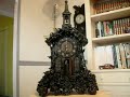 Black Forest Monk Clock 2