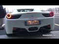 Ferrari 458 Spider Start, Revs, Accelerations, Fly Bys and Downshifts!