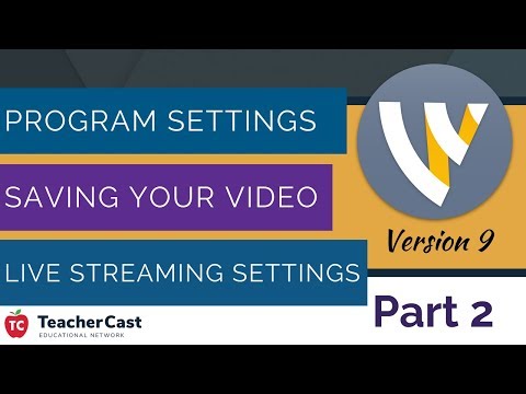 How to setup Telestream Wirecast Version 9 (An Introduction) Part 2