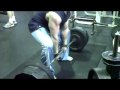 2010-03-12 | 525 x 7 "Modified" Sumo Deadlifts ~> at 18 weeks out weighing 224  (<span>0:)