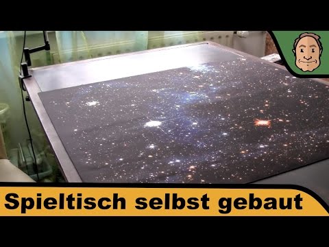 Spieltisch selbst gebaut - mit Alex