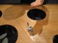 myoelectric sensor + slider + electromagnet (Daito + Motoi)