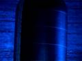 Dhyanalinga Yogic Temple, India in blue on World Diabetes Da