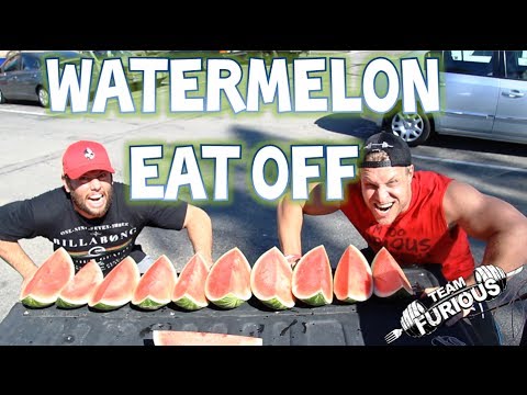 Watermelon Eat Off w/ ShayCarl! | Furious Pete