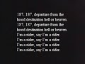 50 Cent Flight 187 with Lyrics