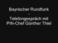 Bayrischer Rundfunk - PIN Gespäch