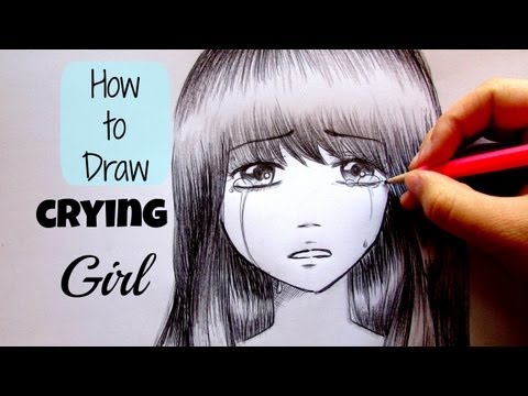how to draw crying eyes