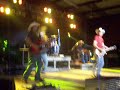 so my brother-in-law now plays fiddle with kevin fowler.  jason kicks off the show everynight.  this was in bellville, tx on june 28, 2008.  great job jason!