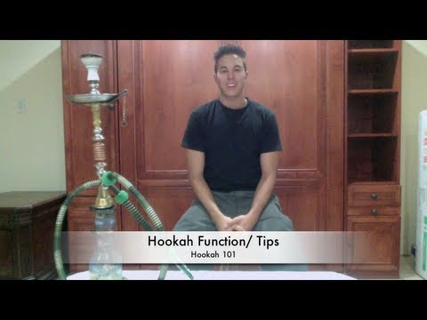 how to setup a hookah