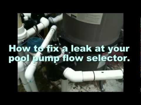 how to fix a pool with a leak