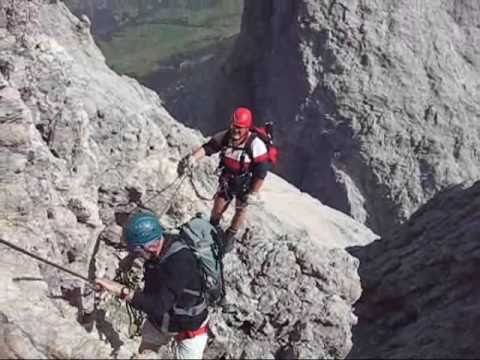 Klettersteig Sass Rigais