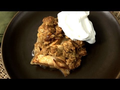 crisp - Sometimes an easy fall dessert is only a few apples away. In this video recipe, Amy Wisniewski from the CHOW Test Kitchen shares how to make a simple, delici...