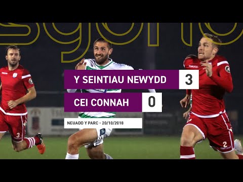 Y Seintiau Newydd 3-0 Cei Connah || Uwch Gynghrair...