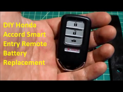 DIY Honda Smart Entry Remote Battery Replacement