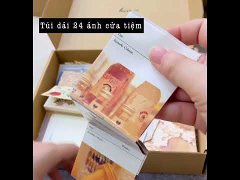 [CB] Quà tặng LuvGift trang trí sổ Oldtime Luv112
